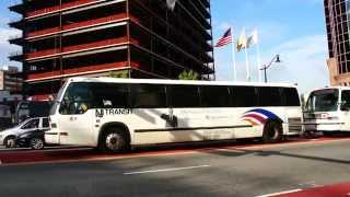 New Jersey Transit amp Coach USA 1999 NovaBus RTS06s 1424 1318 1268 amp 31064 On The 21 71 amp 44 [upl. by Michey292]