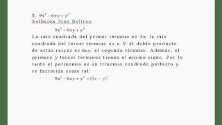 Baldor 106 1 a 6 Miscelánea de los 10 casos de factorización 😺👀 [upl. by Rengaw]