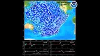 2011 Japan Sendai Earthqauke Tsunami Simulation [upl. by Anett]