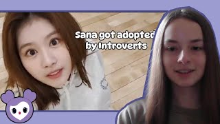 British Girl Reacts To Sana The Energetic Extrovert [upl. by Auqeenwahs792]