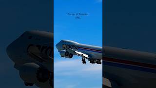 Cargolux Boeing 7478 Takeoff  Anchorage Airport Plane Spotting [upl. by Olrak588]