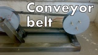 Conveyor belt mechanical mini project [upl. by Airdnalahs]