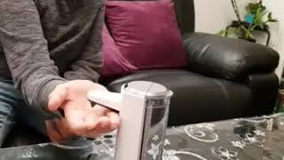 Simplehuman såpedispenser med sensor [upl. by Ruhtua601]