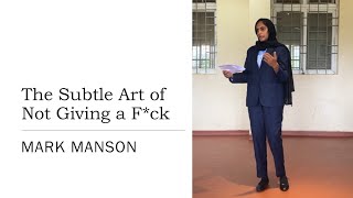 The Subtle Art of Not Giving a Fck by Mark Manson [upl. by Gaven]