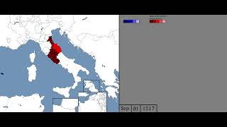 Italian Wars  Every Week 14941559 [upl. by Ogren]