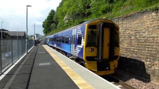 Scotrail  Class 158  Galashiels  6616 [upl. by Lasky]