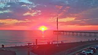 Sunset timelapse 8122 Pacifica Pier [upl. by Ayatal359]