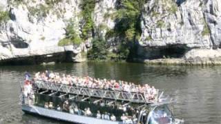 BATEAUX DU SAUT DU DOUBS VILLERS LE LAC FRANCHE COMTE [upl. by Murdoch]