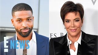 Kris Jenner SHADES Tristan Thompson While Discussing Baby Names  E News [upl. by Wilie244]