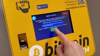 How to Use a Bitcoin ATM to Buy or Send Bitcoin More than 1000  Step by Step Guide [upl. by Rednasela532]