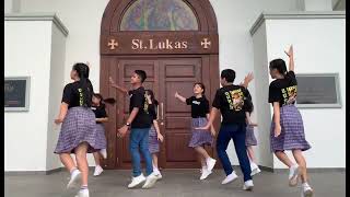 MISDINAR PAROKI SANTO ANTONIUS PADUA TATAARAN  LOMBA KOREOGRAFI THEMESONG SMVD 2023 [upl. by Aihsiyt]