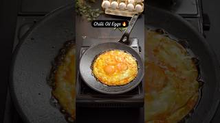 Chilli Oil Eggs Recipe  Breakfast Recipe  Quick amp Easy Recipe [upl. by Frasquito613]