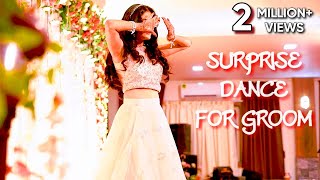 Brides SURPRISE Dance Performance For Groom  Best Bride Dance [upl. by Dorice47]