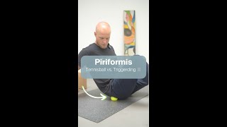 Piriformis Syndrom behandeln  Mit einem Tennisball 🎾 [upl. by Terag]