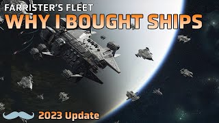 Farrister’s Fleet amp Why I Bought Ships 2023 Update  Star Citizen 321 4K [upl. by Gaut]