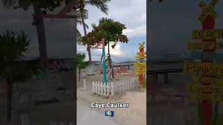 Caye Caulker walking tour Belize [upl. by Eisor]