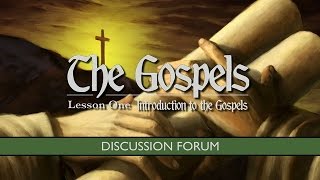 The Gospels  Forum 1 Introduction to the Gospels [upl. by Vezza]