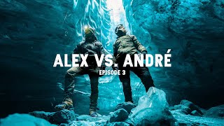 ISLAND  Wie tief schaffen wir es durch die Eishöhlen Alex vs Andre´ Ep3 [upl. by Nosyt822]