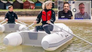 Features and Review of New Crewsaver PVC Inflatable Dinghies Ideal tenders for 2 or 3 people [upl. by Kabab]