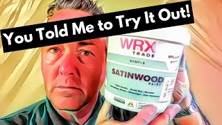 what paint to use in your house  WRX Trade Satinwood review [upl. by Okram]