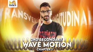 Wave Motion حل أسئلة على  Secondary 2  Unit 1  Chapter 1  Hw Lesson 2  فيزياء لغات 2 ثانوي [upl. by Kcub]