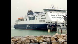 DFDS Dover to Calais Côte des Flandres tour [upl. by Depoliti]