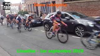 Course cycliste UFOLEP à Linselles 1er septembre 2019 par David RUMINY  wwwconventionfitnessnet [upl. by Issi574]