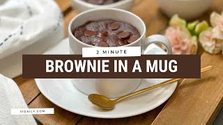 Brownie in a Mug [upl. by Cockburn]