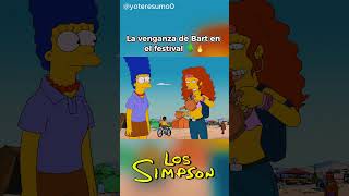 La venganza de Bart en el festival 🌵🔥 lossimpson shorts [upl. by Lois]