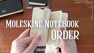 I Ordered from Moleskine Journal Haul [upl. by Lily]