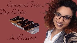 COMMENT Faire Des Eclairs au chocolat [upl. by Courtenay]