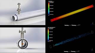 CFD of a desuperheater SolidWorks and Ansys Fluent DPM [upl. by Petra]