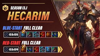 Season 13 Hecarim Jungle Clear Guide [upl. by Alyahsal825]