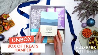 Box Of Treats Hamper  Christmas Hampers 2023 I Hampers With Bite [upl. by Dael]