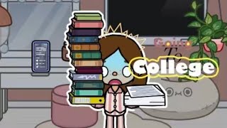 🏫 GOING TO COLLEGE  WITH VOICE  Toca Boca Roleplay [upl. by Iona]