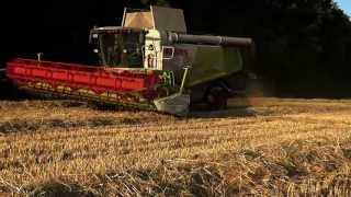 Getreideernte 2013  Claas Lexion 760 TerraTrac Lu Kerler HD² [upl. by Halland]