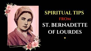 ST BERNADETTE OF LOURDES  Spiritual Simplicity [upl. by Glenine]