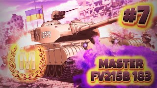 МАЙСТЕР \ FV215b 183  5684 DMG \ wotblitz tankslitz [upl. by Kuo]