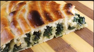 Incredible Quick breakfast spinach bread ready Delicious spinach bread recipes [upl. by Nnanerak]