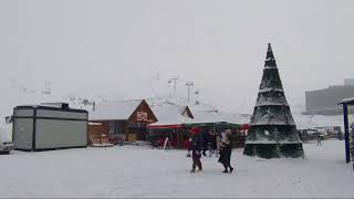 New Gudauri Georgia winter View January Winter Wonderland [upl. by Charil]