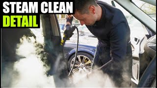 Filthy Car Detailing with a Karcher SC4 Steam Cleaner [upl. by Modie]