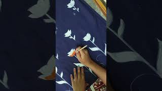 Kurti painting 🎨🖌️trending art painting drawing ytshorts [upl. by Nahshon]