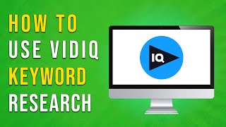 How To Use VidIQ Keyword Research Tool  Full Guide 2024 [upl. by Katina]