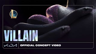 KDA  VILLAIN ft Madison Beer and Kim Petras Official Concept Video  Starring Evelynn [upl. by Anihsat]