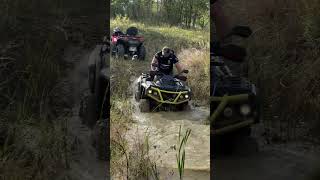 Nema dalje quad atv canam brp stuck mud [upl. by Halima20]