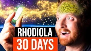 I Took Rhodiola For 30 Days Heres What Happened [upl. by Euqinomad]