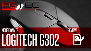 Review Mouse Logitech G302 Daedalus Prime PTBR [upl. by Haidabej]