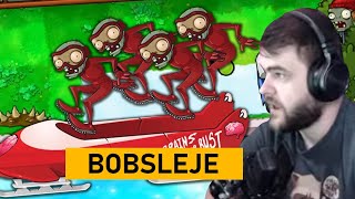 Bobsleje z zombiakami  Plants vs Zombies 14 [upl. by Ailina462]