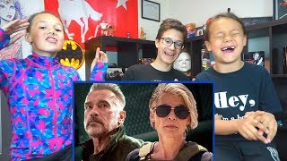 Terminator Dark Fate Trailer Reaction  MASHUP [upl. by Essyla]