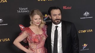 Emilie de Ravin at 2018 G Day USA Los Angeles Black Tie Gala [upl. by Ylro]